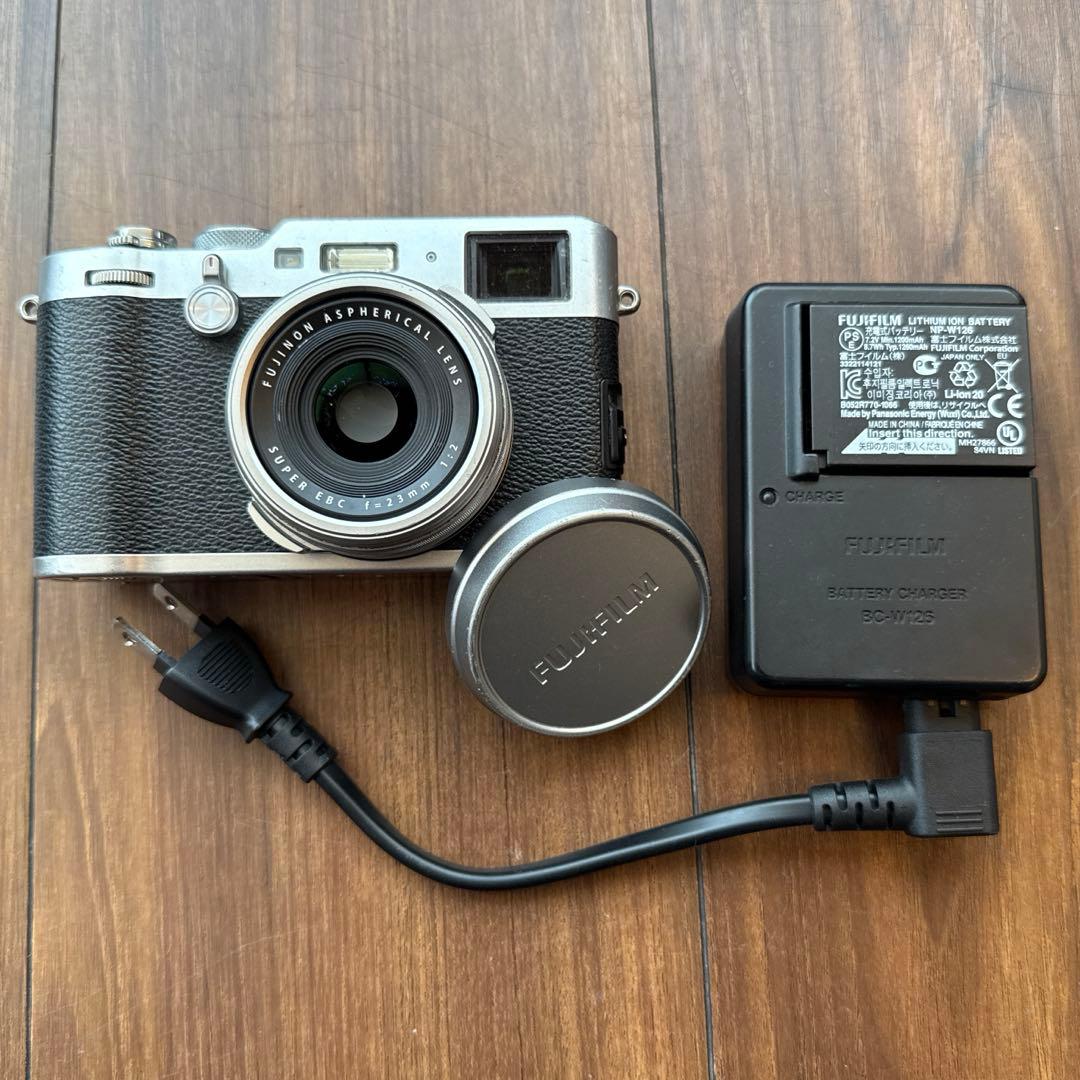 【ジャンク品】FUJIFILM X100F シルバー