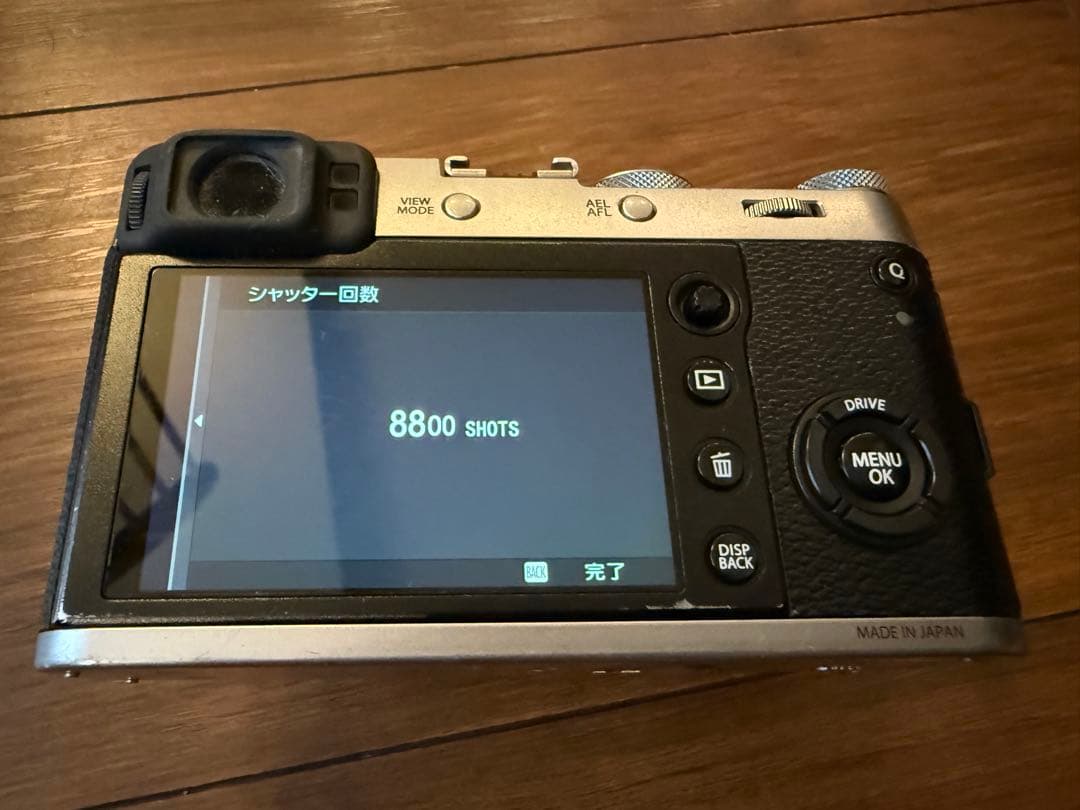 【ジャンク品】FUJIFILM X100F シルバー