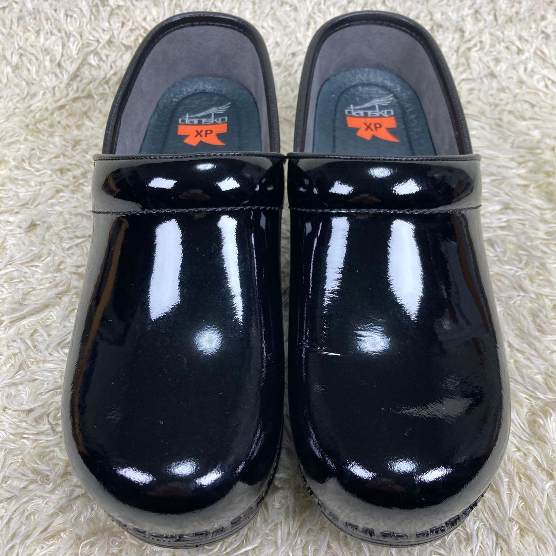 『極美品』dansko XP ダンスコ クロッグ サボサンダル スリッポン 黒