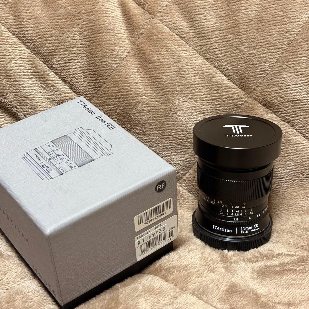 レンズ(単焦点) TTArtisan 11mm f/2.8 Fisheye ED RF