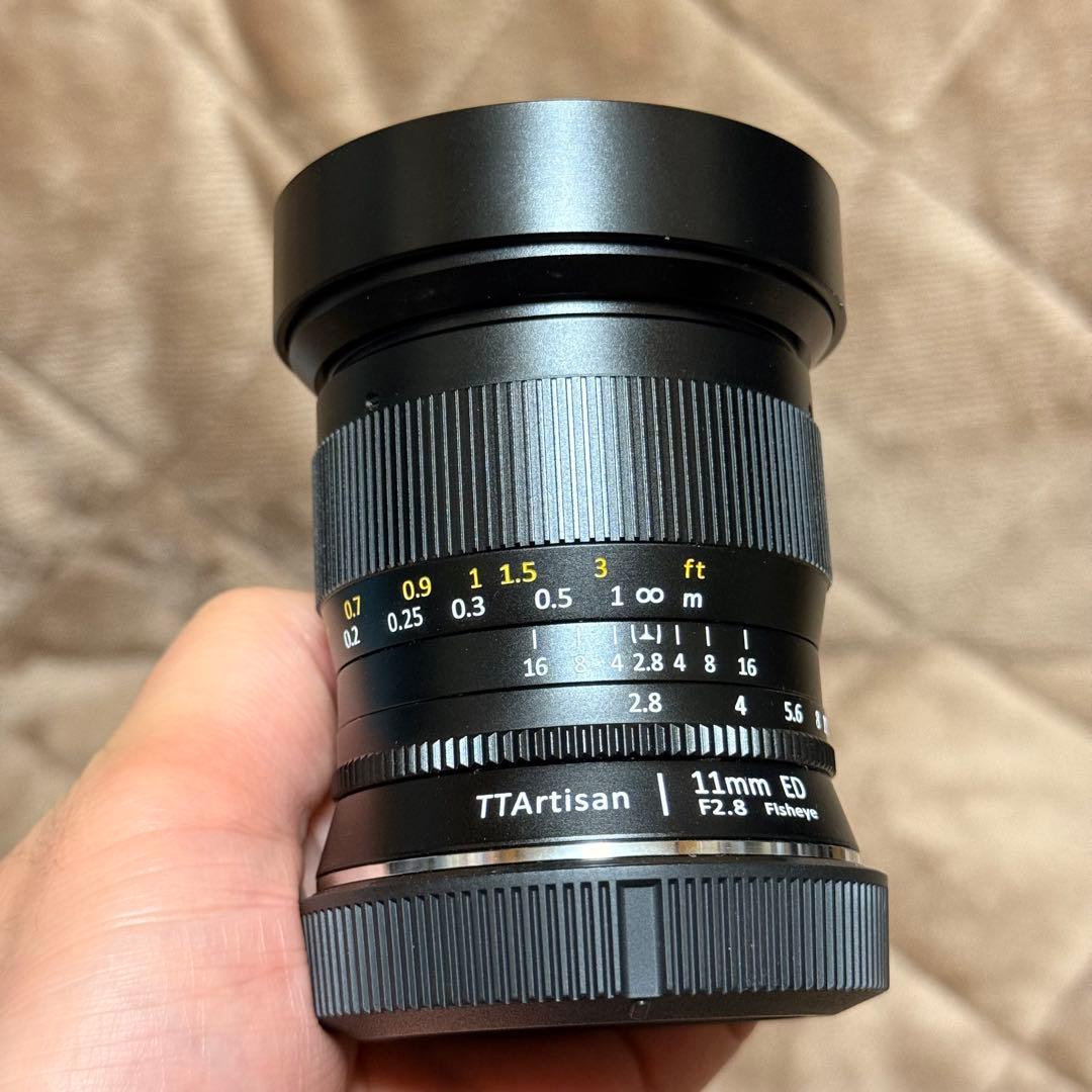 レンズ(単焦点) TTArtisan 11mm f/2.8 Fisheye ED RF