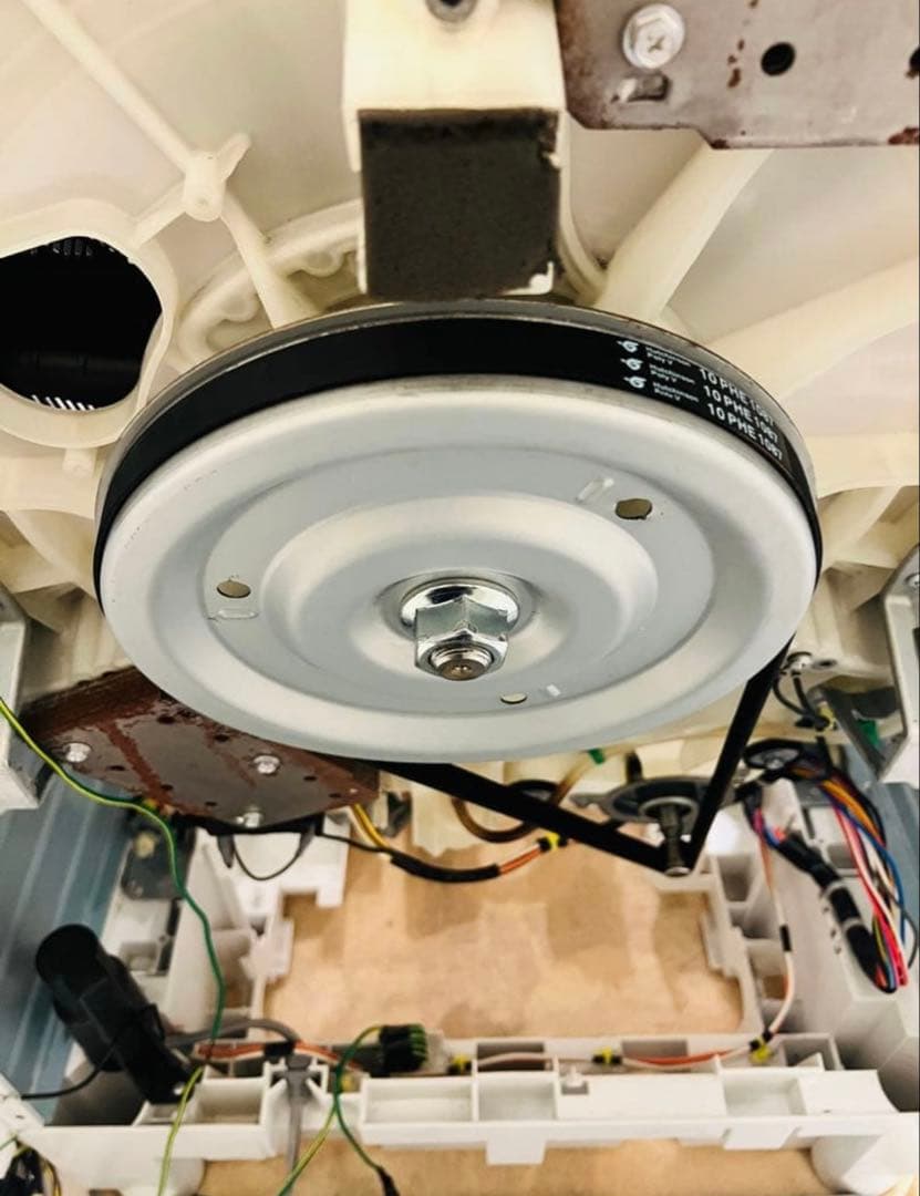 【分解洗浄済・Vベルト新品】Panasonicドラム式洗濯機NA-VG710L左