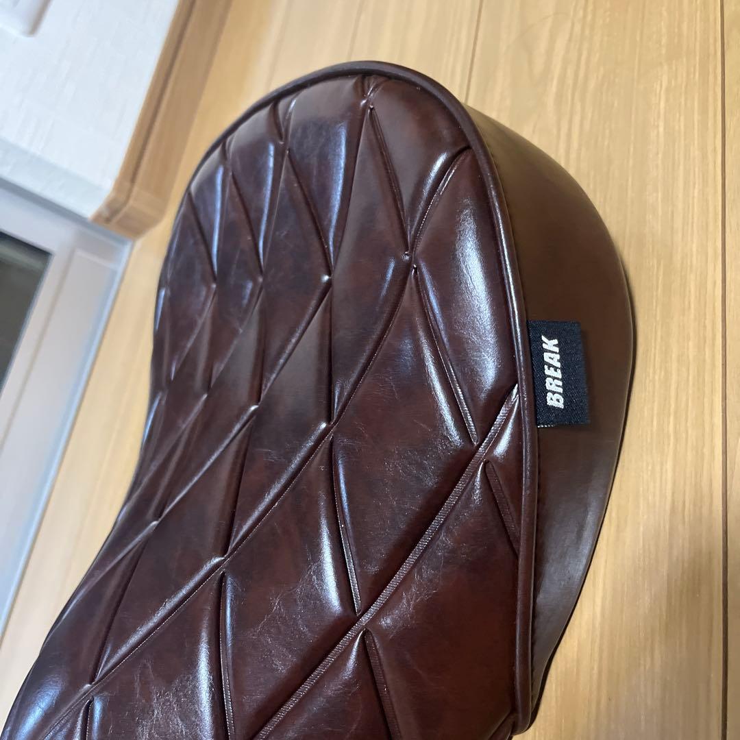 ハンターカブ125 シングルシートブラウン ダイヤモンドシート