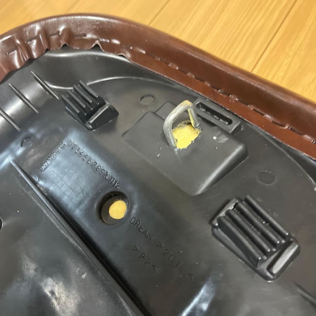 ハンターカブ125 シングルシートブラウン ダイヤモンドシート