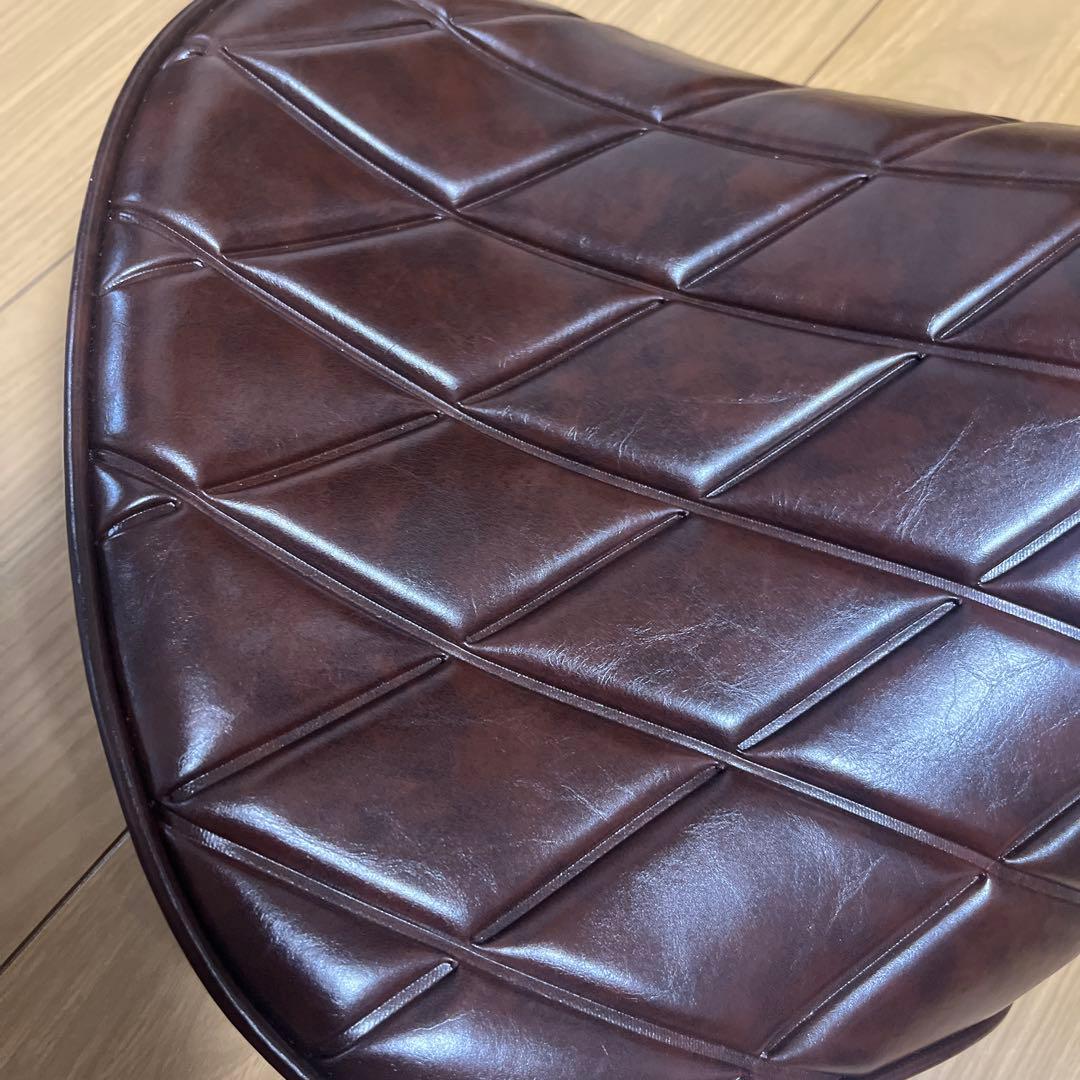 ハンターカブ125 シングルシートブラウン ダイヤモンドシート