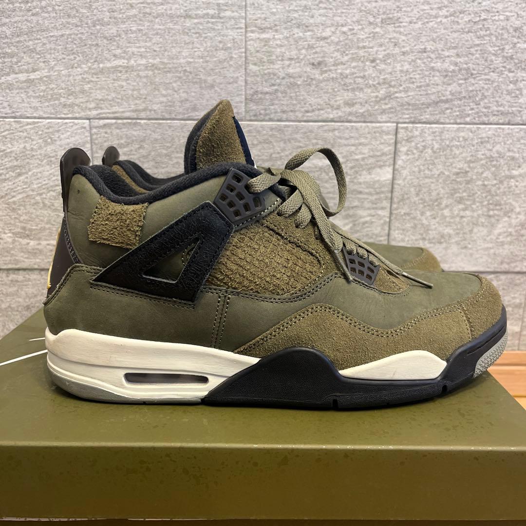 と*と様 【300円スタート】Air Jordan 4 オリーブ