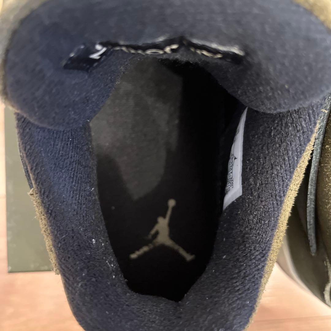 と*と様 【300円スタート】Air Jordan 4 オリーブ