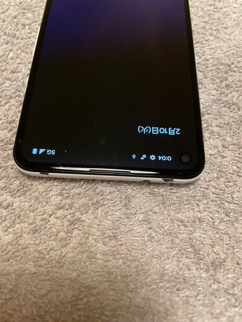 Google Pixel 4a（5G）ホワイト　SIMロック解除済み