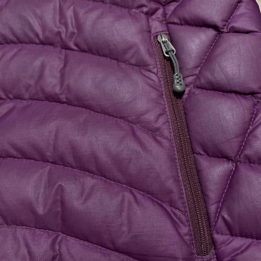 2011年製 patagonia ダウンセーターフーディ 84710 パープル