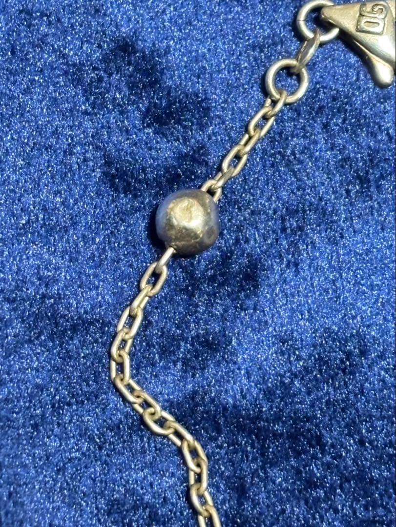 DOLCE&GABBANA ロザリオ シルバー クロス ネックレス 十字架