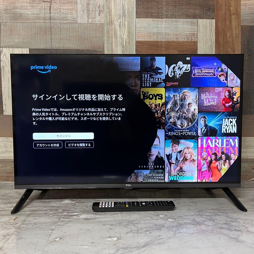 全国送料込❣️去年購入TCL32型地デジBSCSネットGoogleTV新品リモ付