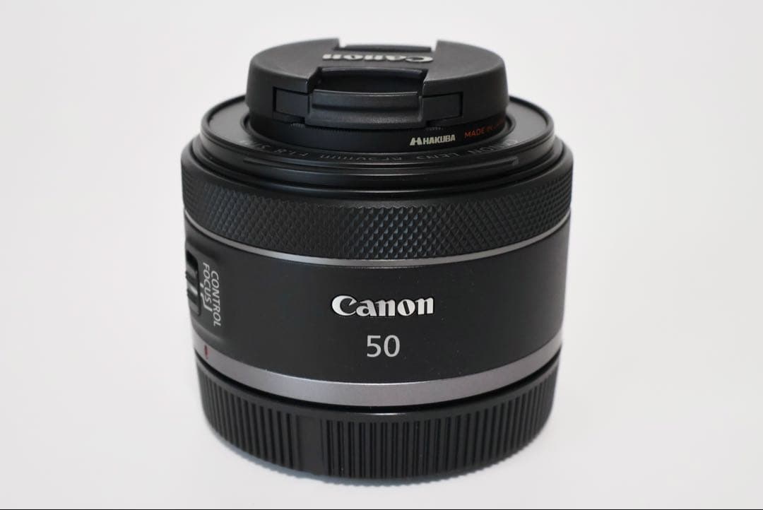 CANON RF50mm F1.8 STM｜保護フィルター付｜キヤノン