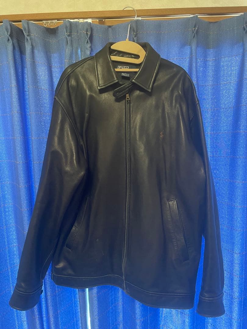 【最終値下中】ラルフローレン　革ジャケット　ブラウン