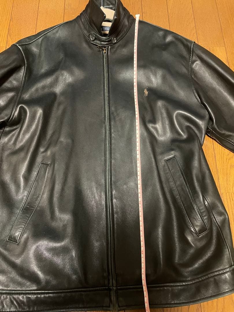【最終値下中】ラルフローレン　革ジャケット　ブラウン