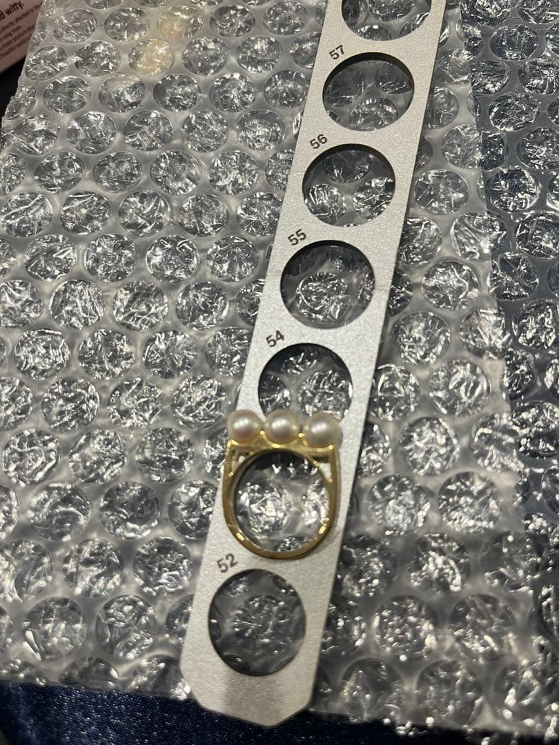 TASAKI バランス プラス リング 13号 K18 箱・保証書付 真珠6mm