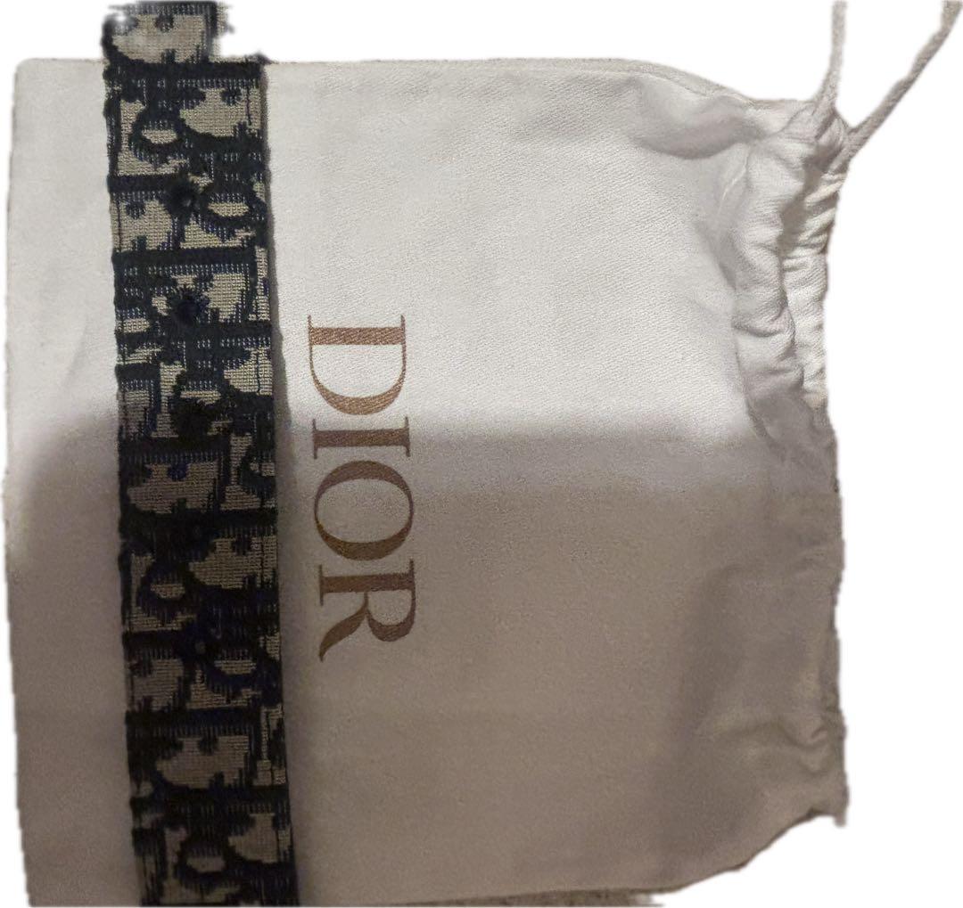 Dior モノグラム ベルト CDロゴ付き