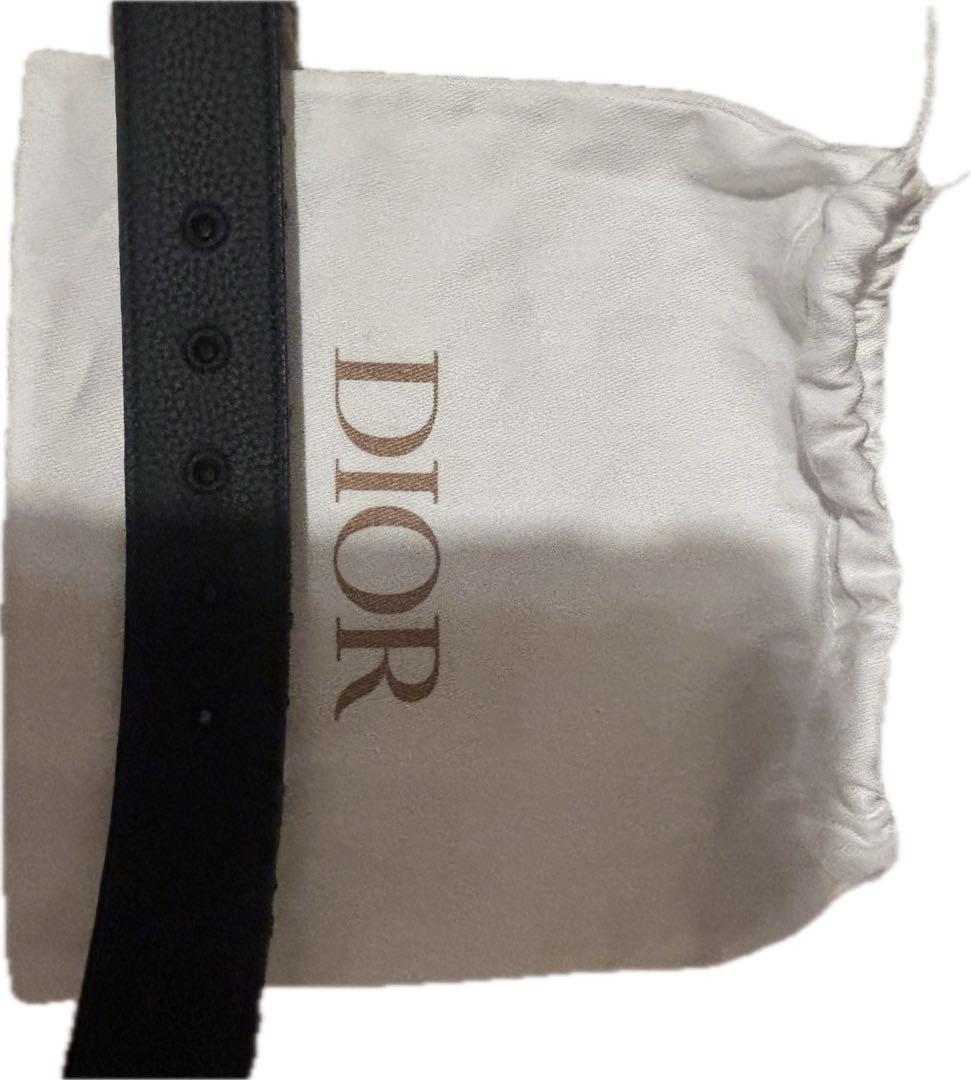 Dior モノグラム ベルト CDロゴ付き