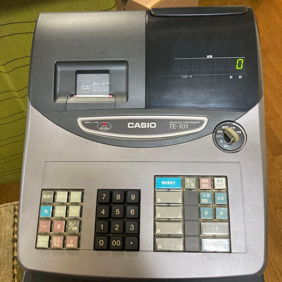 カシオ電子レジスター　TE-101
