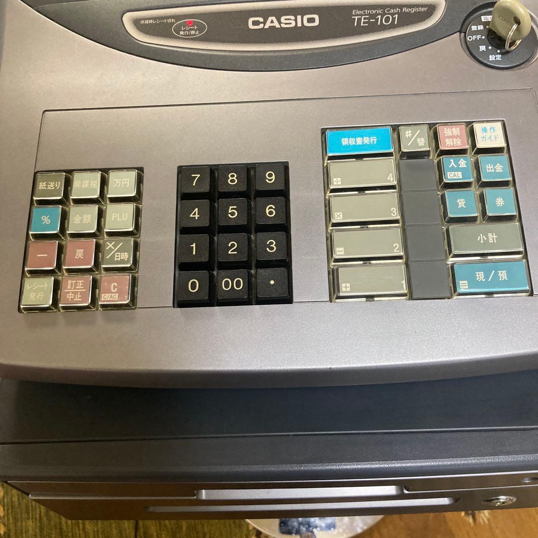カシオ電子レジスター　TE-101