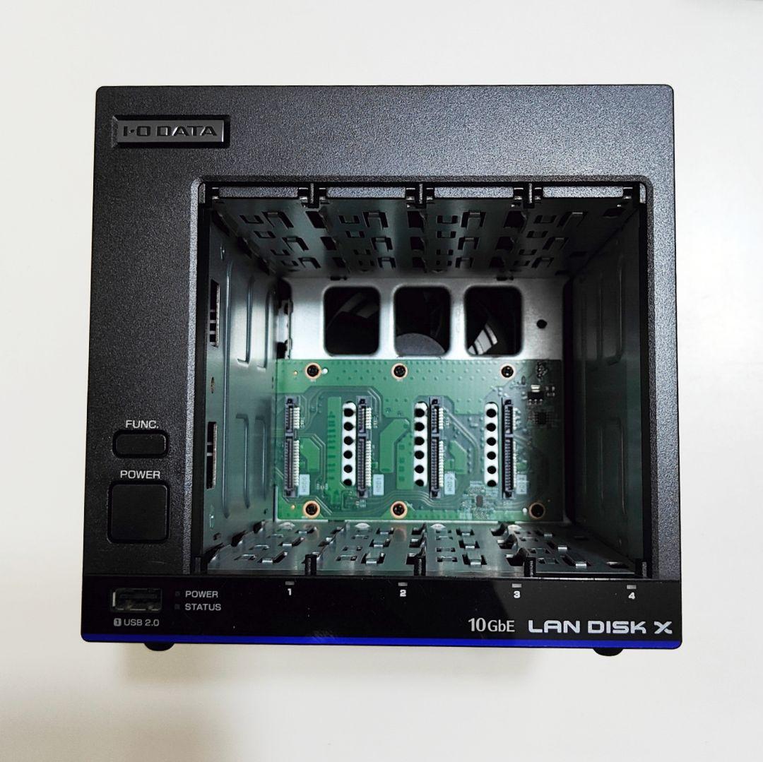 値下げ NAS IODATA HDL4-XA 10GbE HDD 4ベイ 4TB