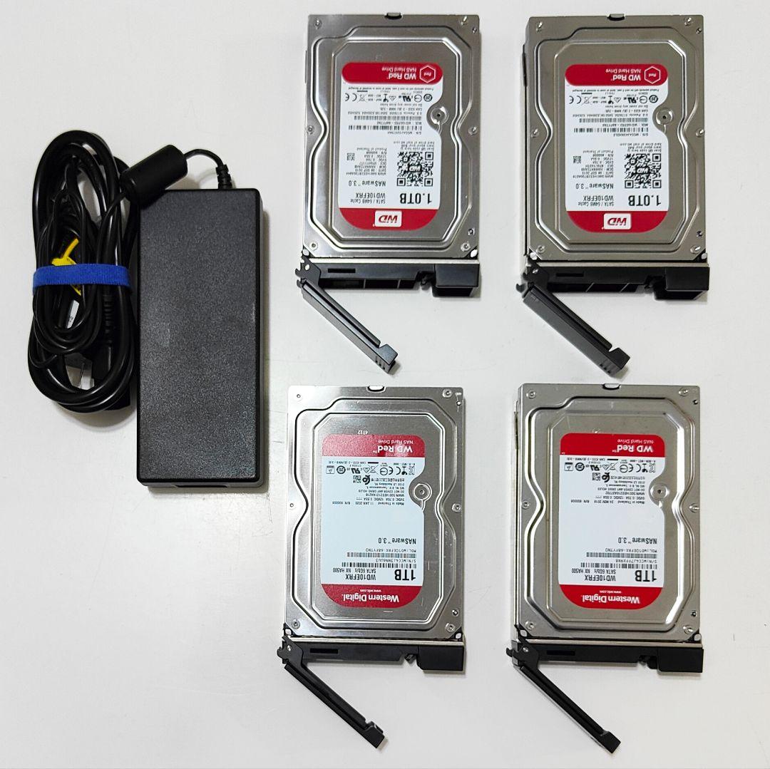 値下げ NAS IODATA HDL4-XA 10GbE HDD 4ベイ 4TB