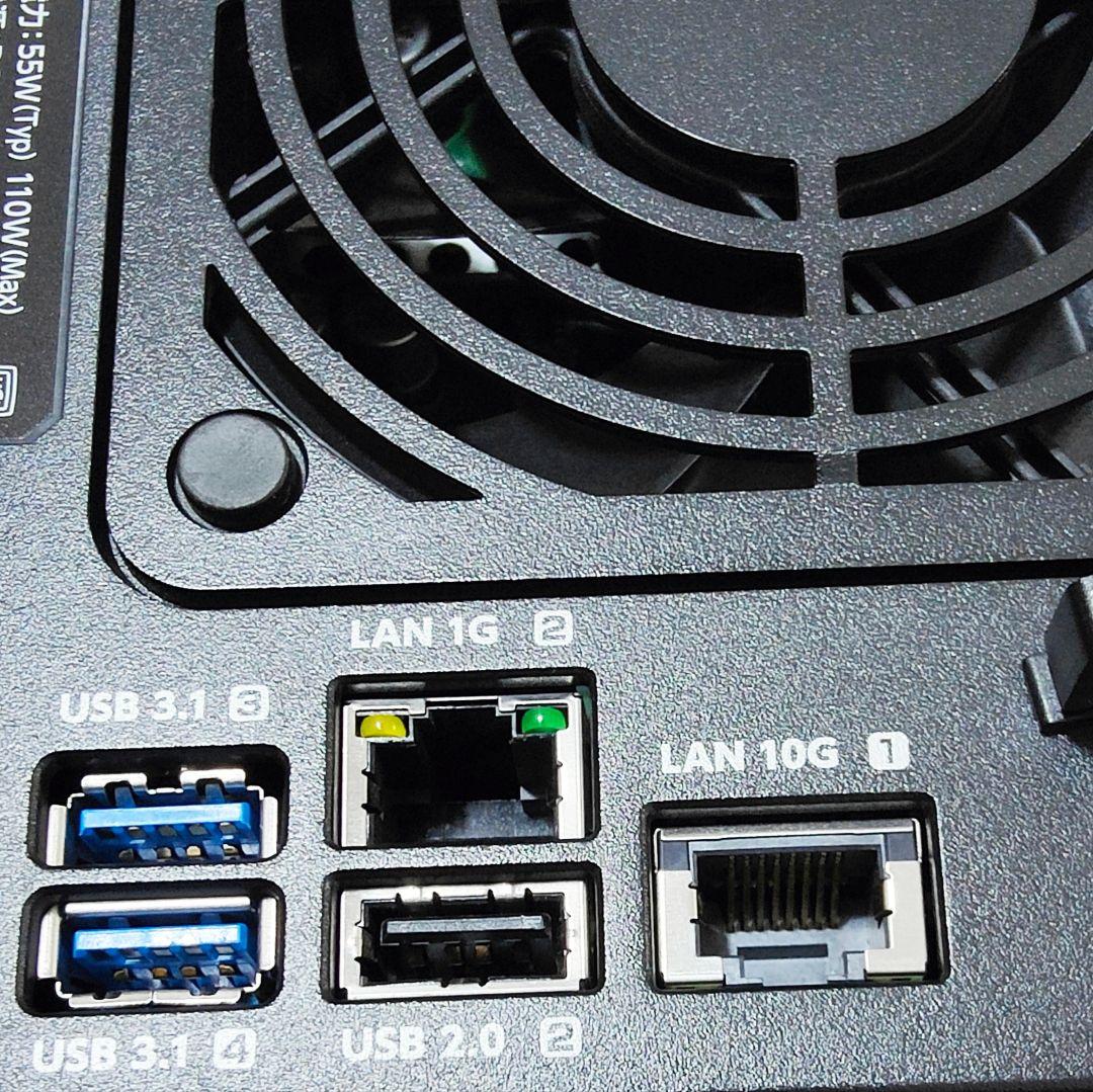 値下げ NAS IODATA HDL4-XA 10GbE HDD 4ベイ 4TB