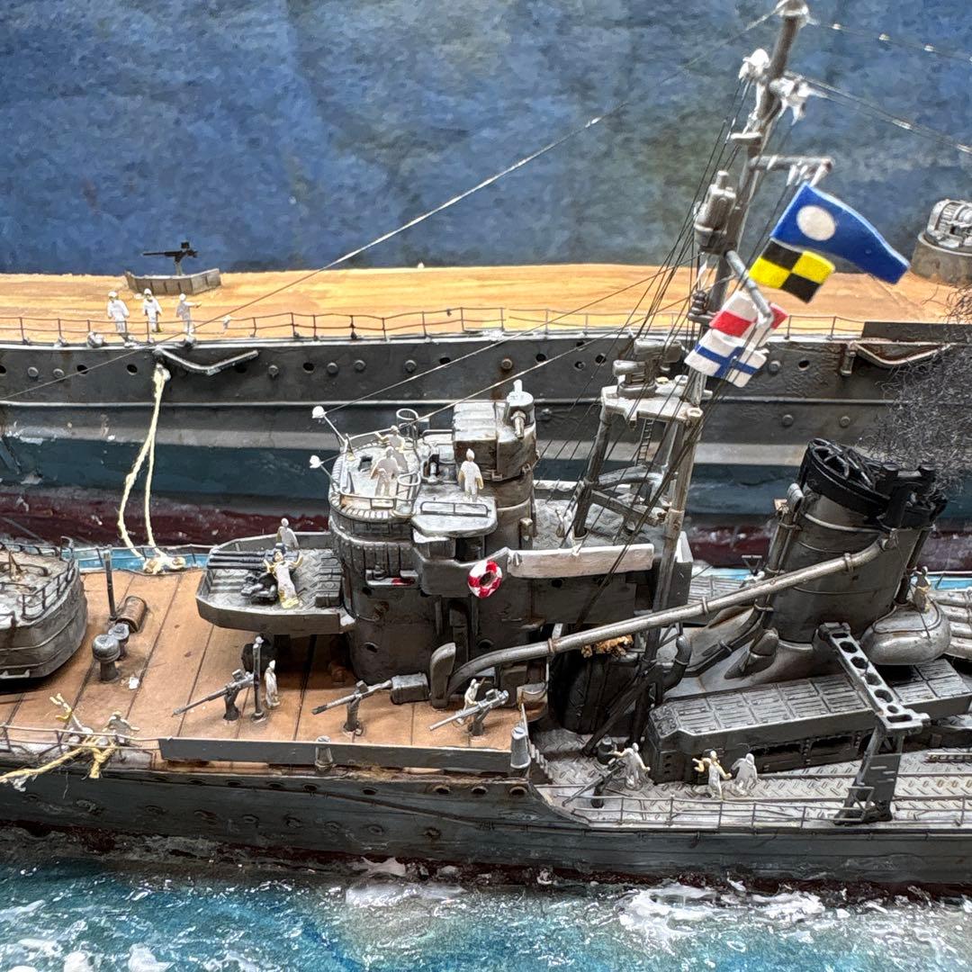 1/350 雪風　ジオラマ