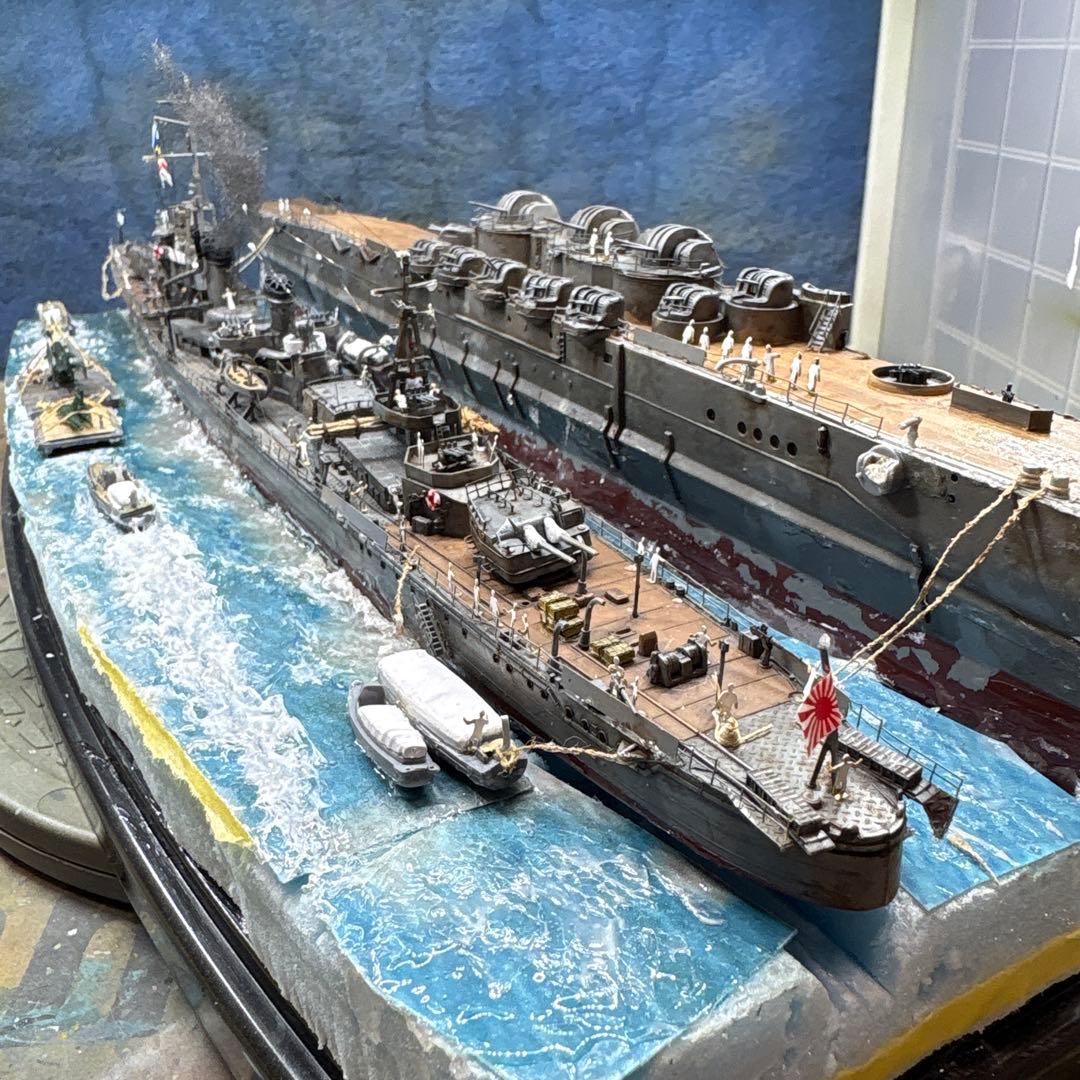 1/350 雪風　ジオラマ
