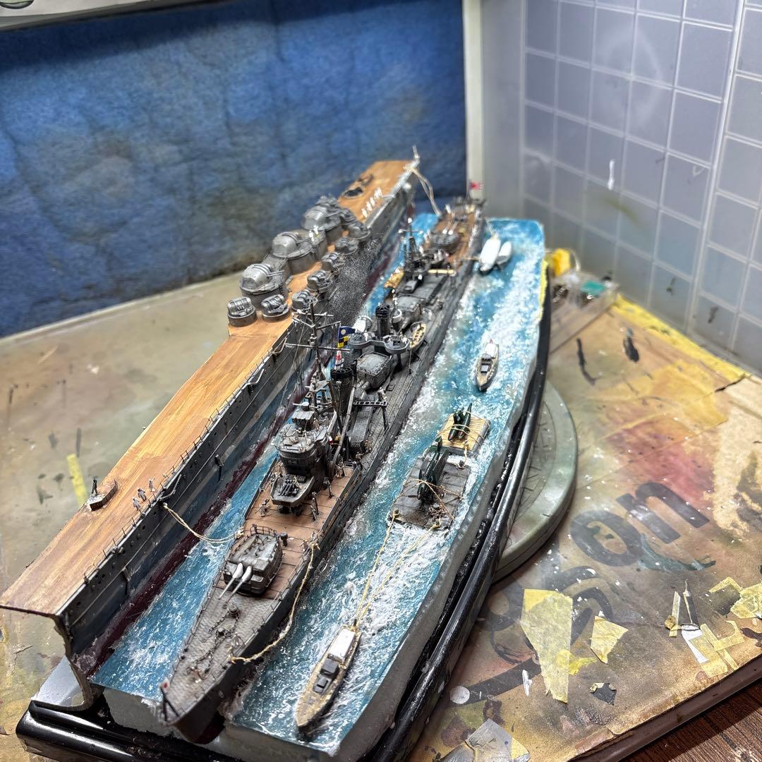 1/350 雪風　ジオラマ