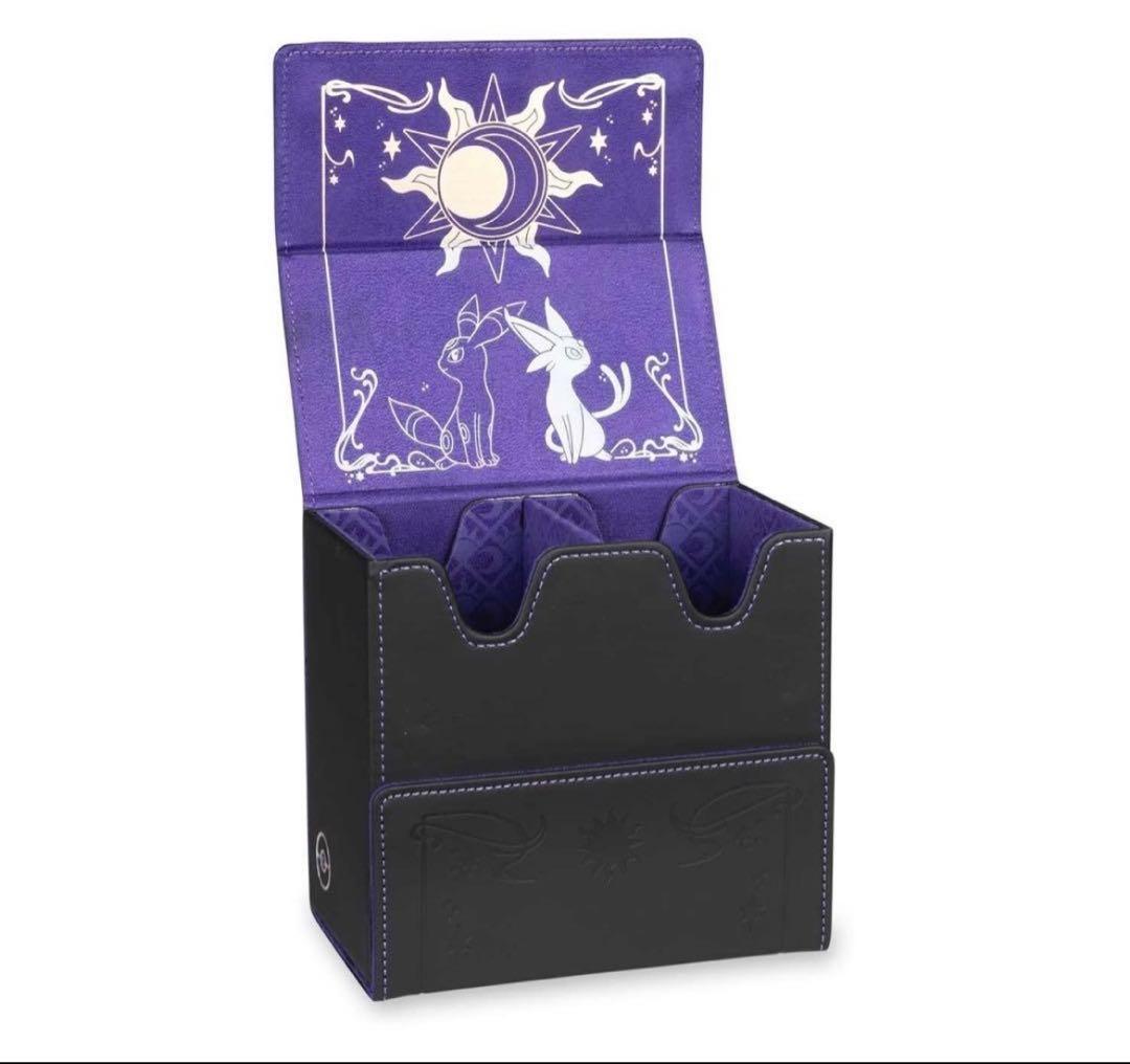 【海外ポケモンセンター限定品】エーフィ　ブラッキー　ダブルデッキケース