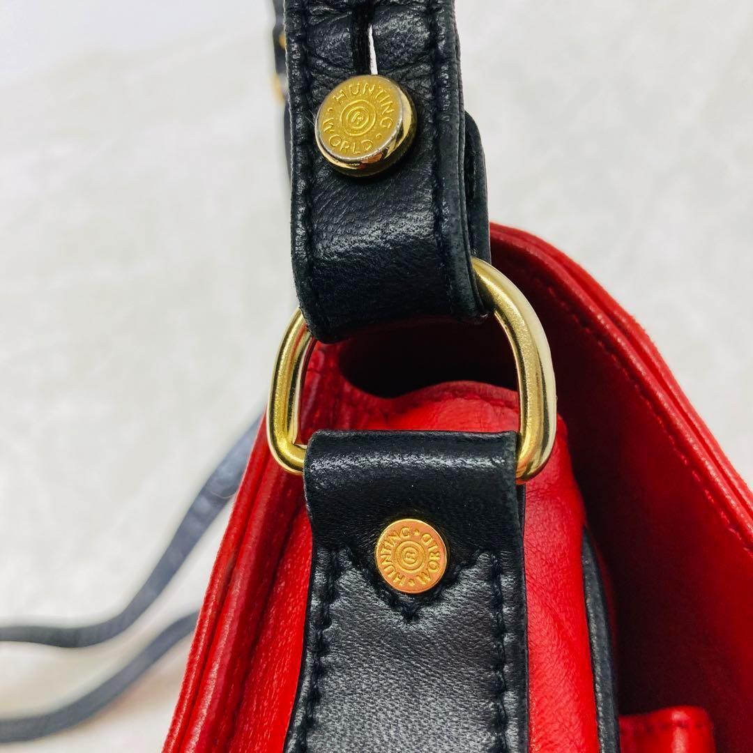 HUNTING WORLD 希少カラー メッセンジャー ショルダーバッグ