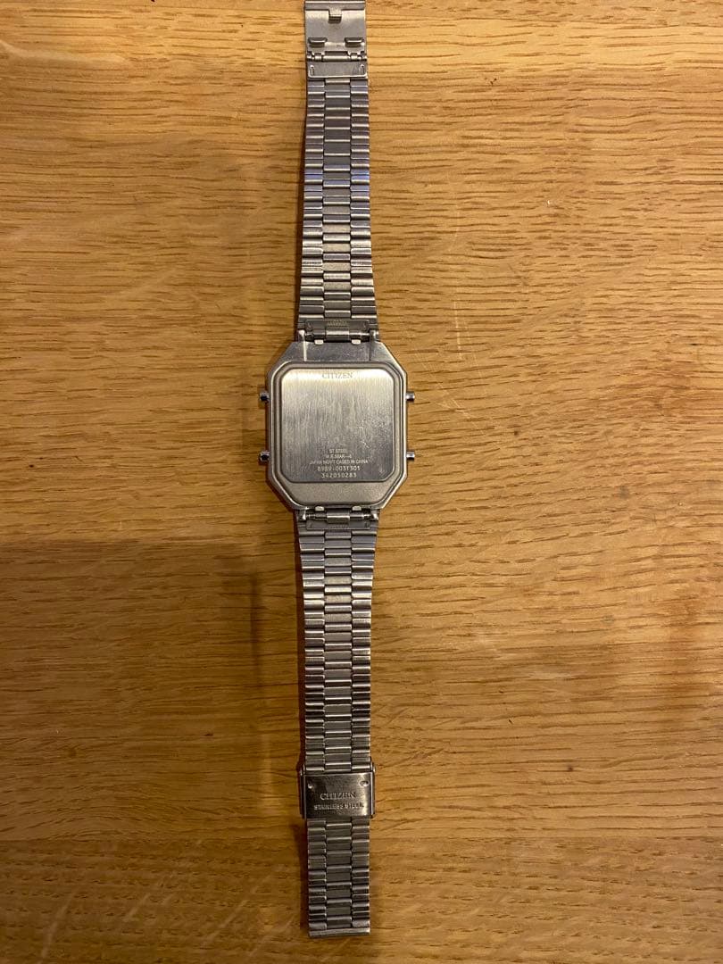 CITIZEN RECORD LABEL THERMO SENSOR ブラック