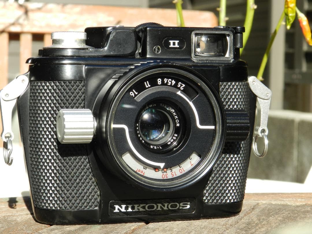 Nikonos II Nikkor 35 2.5 フィルムカメラ 黒　水中