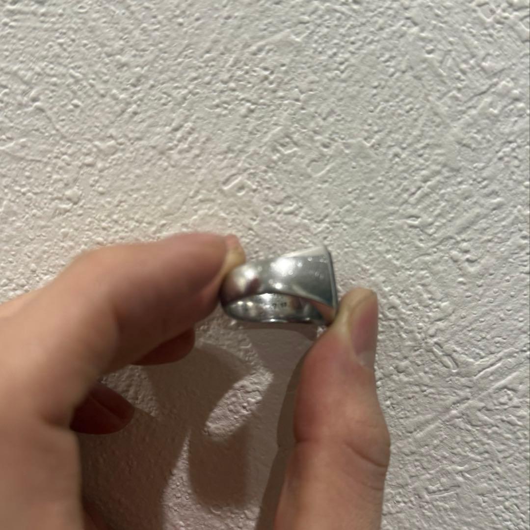 た*ま様 TOMWOOD Cushion Larvikite Ring サイズ5