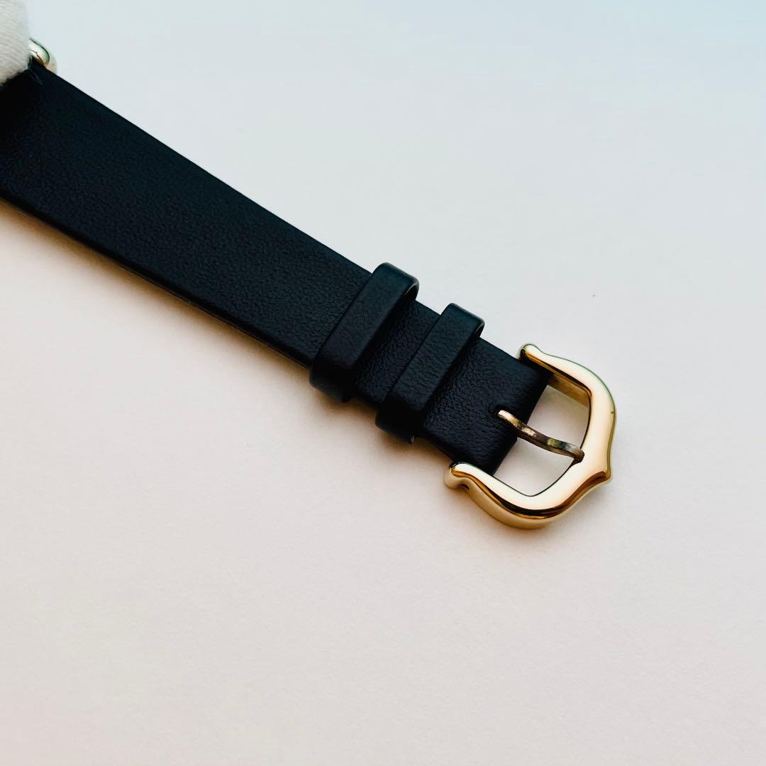 【極上／精度調整済】カルティエ マストタンク SM 手巻 ヴェルメイユ 黒文字盤