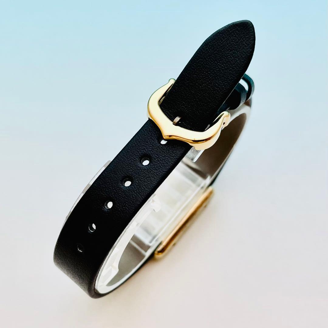 【極上／精度調整済】カルティエ マストタンク SM 手巻 ヴェルメイユ 黒文字盤