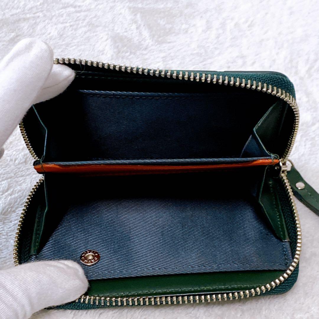 美品　PORTER ポーター　エンチェイス　&カードケース　グリーン　現行