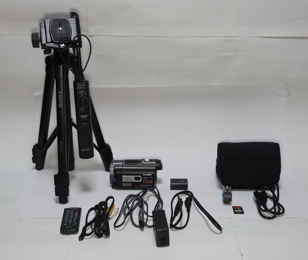 Sony Handycam HDR-PJ760V 本体 + 純正三脚・付属品