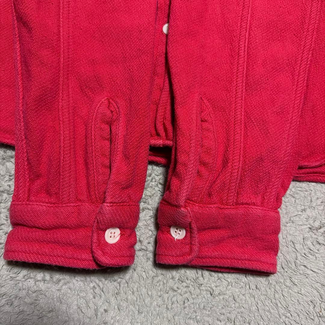 TENDERLOIN T-HEAVY FLANNEL SHT 長袖シャツ 赤