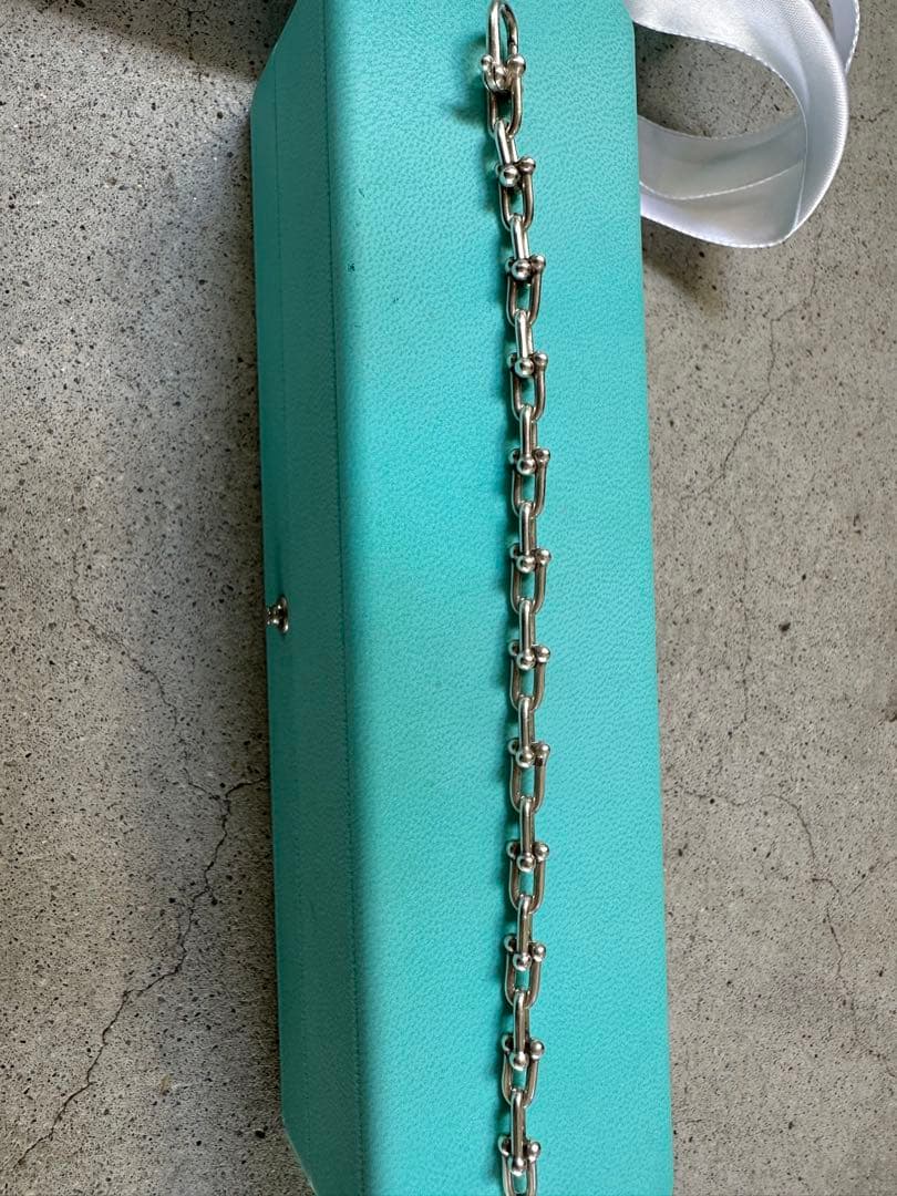 Tiffany ハードウエア　スモールリンクブレスレット