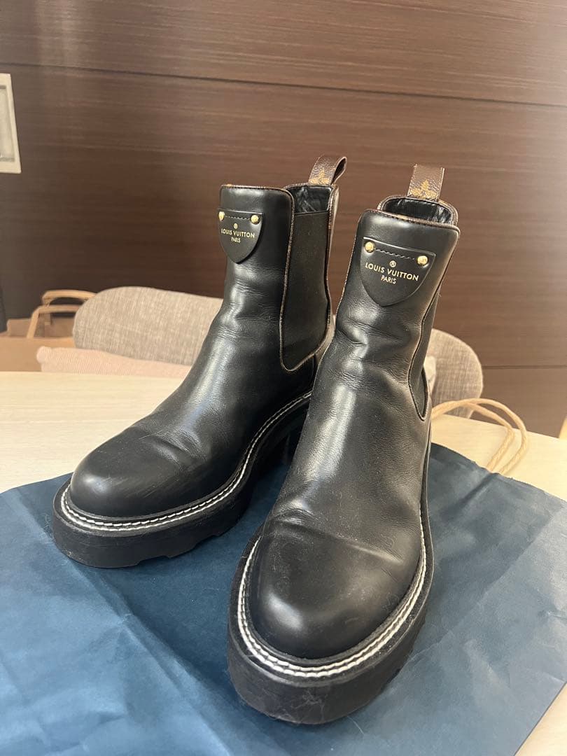Louis Vuitton ボブールライン アンクルブーツ ブーツ