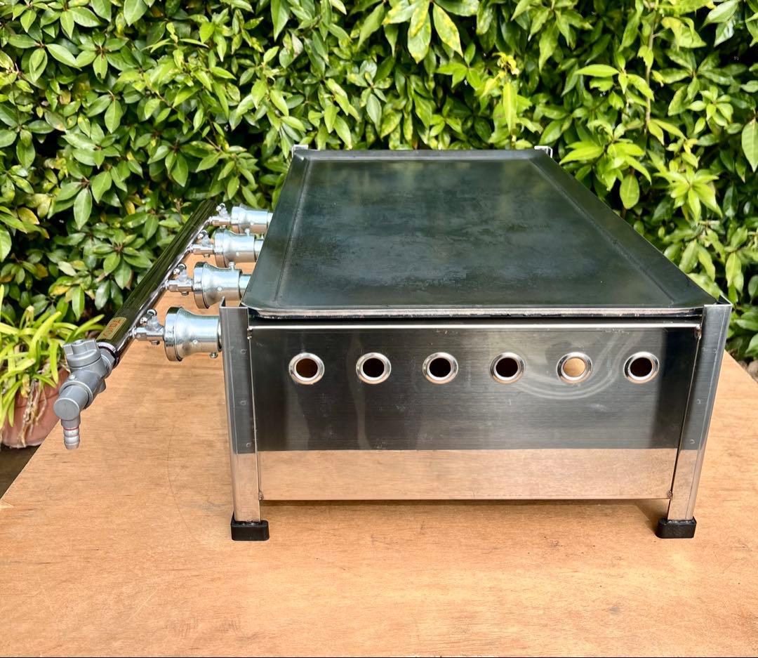 業務用鉄板焼き器　バーベキューグリル　LPG プロパンガス用