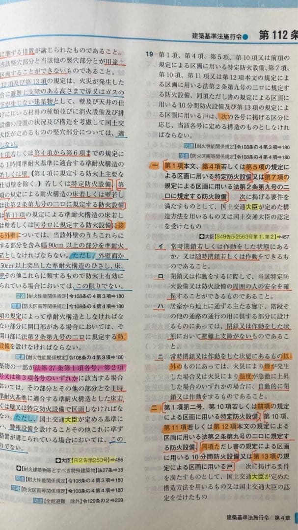 2026年度版 建築基準関係法令集（線引き済み、インデックス同封）