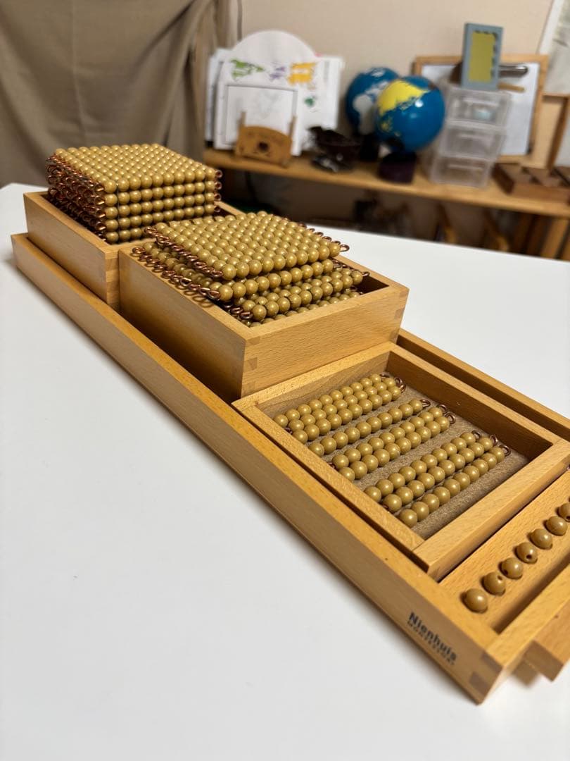 【Nienhuis】モンテッソーリ教育　数教具
