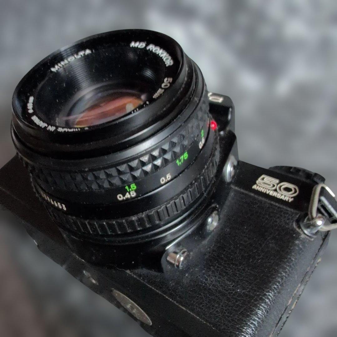 ミノルタ MINOLTA XD 50アニバーサリージャンク一眼レフブラック　レア