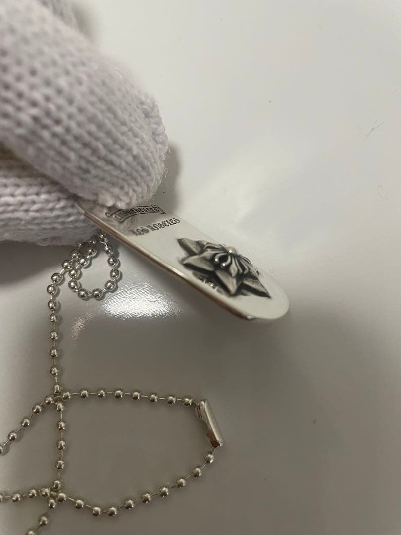 s*o様 【値下】クロムハーツ ドッグタグ RAISED STAR LA限定 ペ