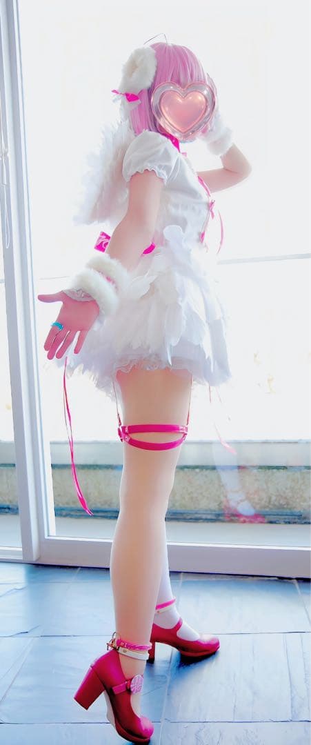 【フルセット（ウィッグ・靴込）】デレステ 夢見りあむ コスプレ衣装