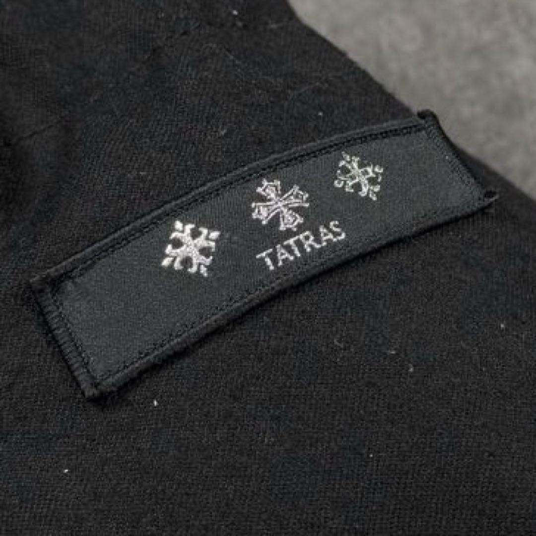美品 TATRAS タトラス ダウン アウター ウール GIACINTO ロゴ