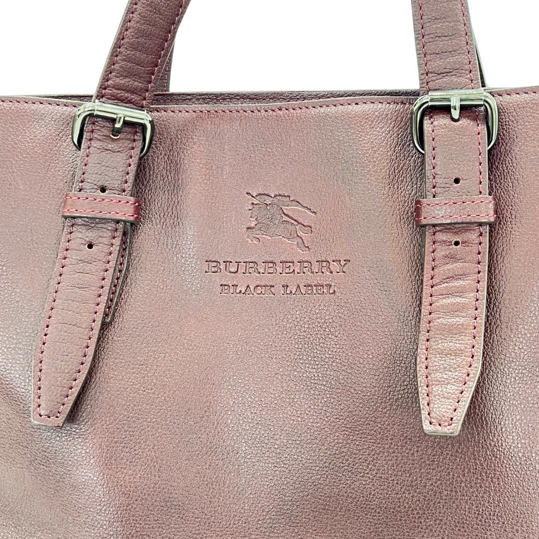 BURBERRY バーバリー レザー トートバッグ