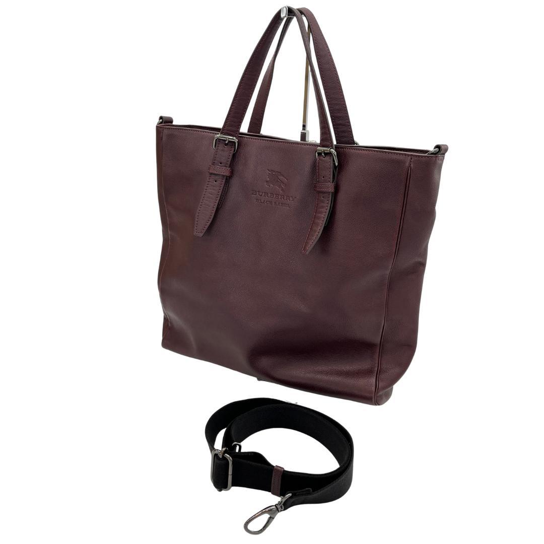 BURBERRY バーバリー レザー トートバッグ